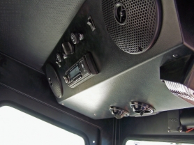 Roof Console with heater/radio/dome light